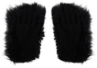 Moose Knuckles Black Arctic Mittens