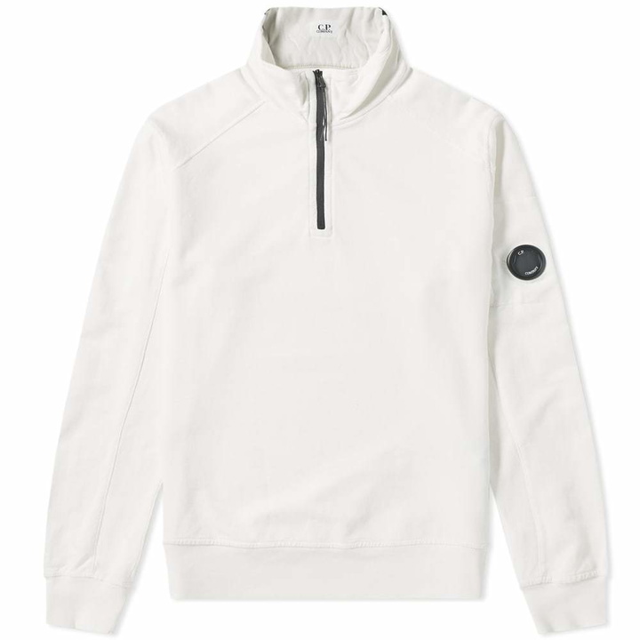 Photo: C.P. Company Light Fleece Arm Lens Quarter Zip Sweat