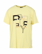 Peuterey Mens T-shirt Pastel in Yellow