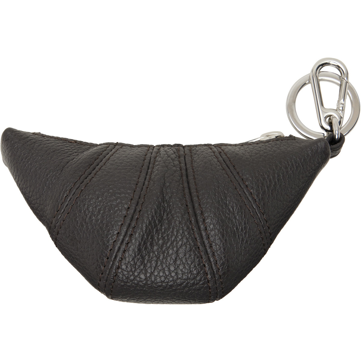 LEMAIRE Brown Mini Croissant Keychain
