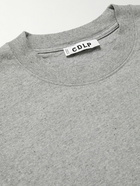 CDLP - Mobilité Logo-Embroidered Cotton-Jersey T-Shirt - Gray