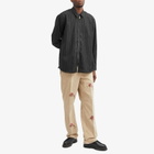 Soulland Men's Derry Zip Shirt Jacket in Black