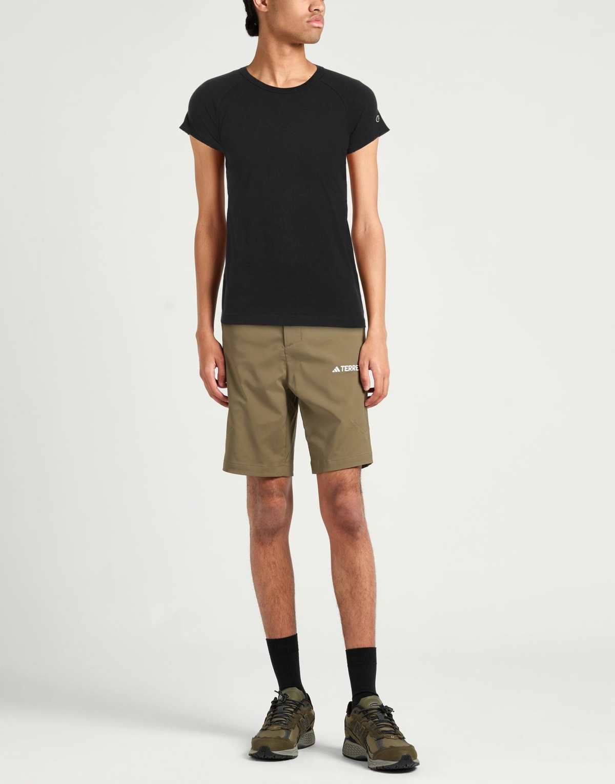 Champion Mens T-shirt in Black