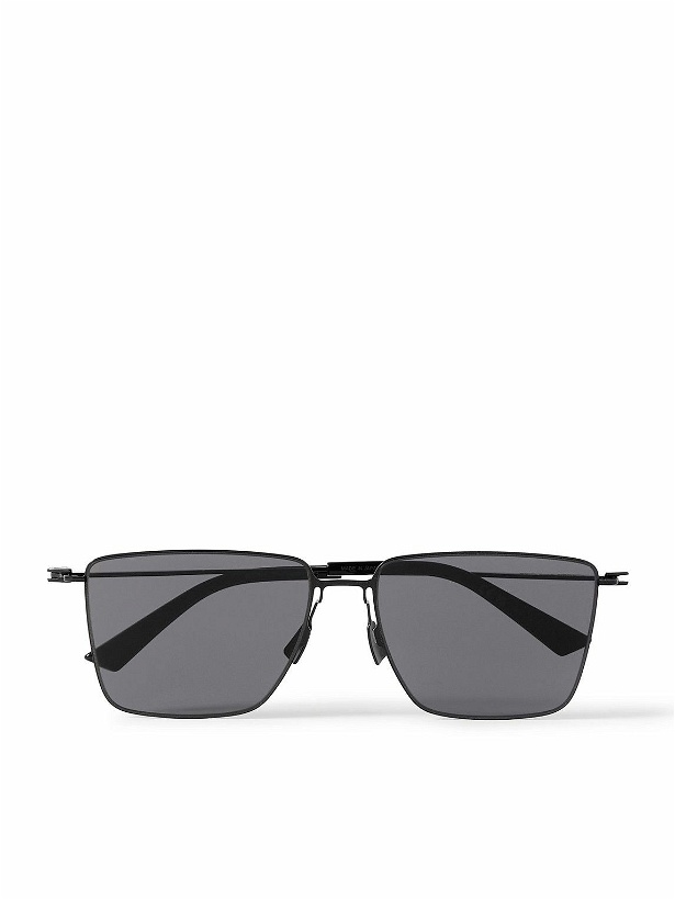 Photo: Bottega Veneta - D-Frame Metal Sunglasses
