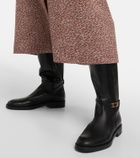 Tod's Gomma 60 leather knee-high boots