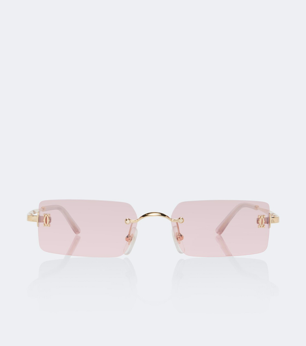 Cartier Eyewear Collection C De Cartier rectangular sunglasses