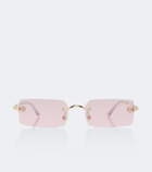 Cartier Eyewear Collection C De Cartier rectangular sunglasses