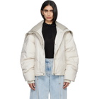 Entire Studios Off-White Kelly Down Jacket