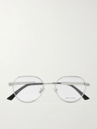 Bottega Veneta - Dash Panthos Round-Frame Silver-Tone Optical Glasses