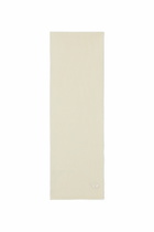 Diesel Ribbed wool-blend scarf - Scarf - Unisex - White