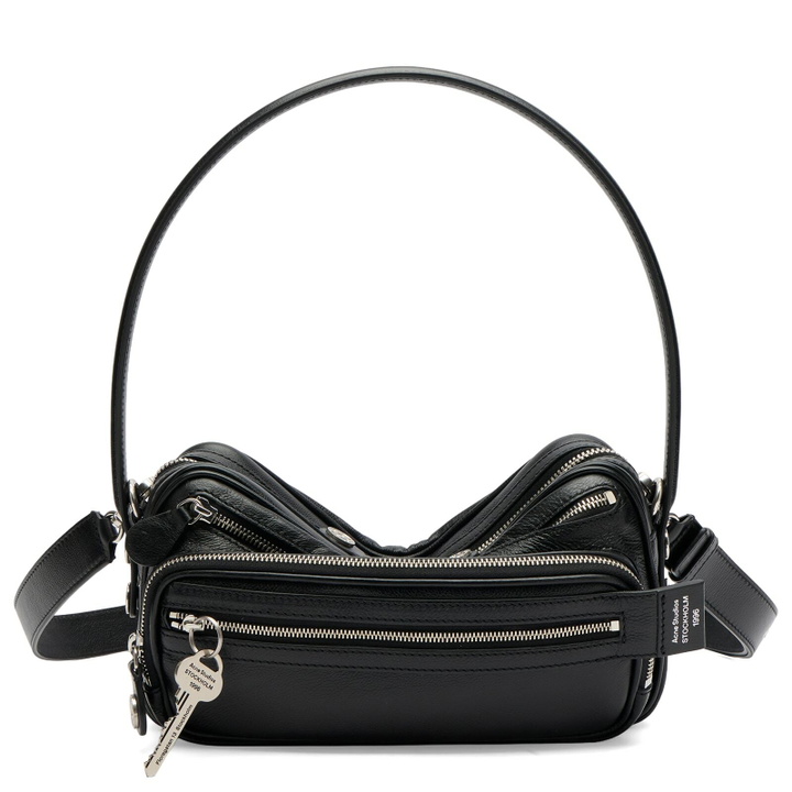 Photo: Acne Studios Women's Camero Party Shoulder Bag in Black 