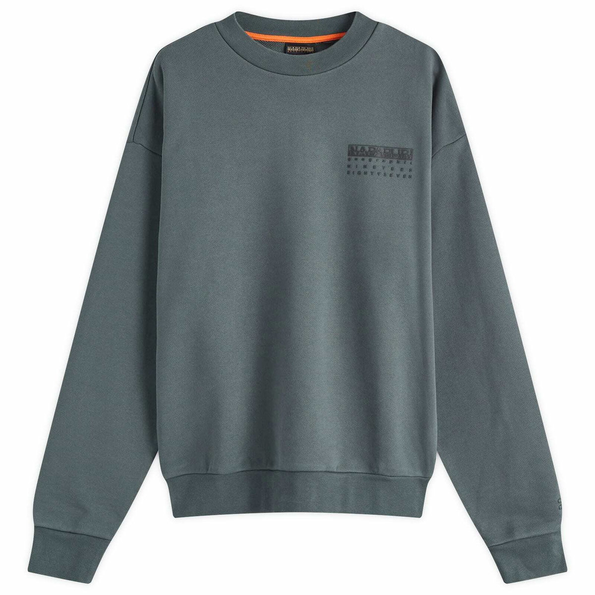 Napapijri Men's Premium 1987 Crew Sweatshirt in Green