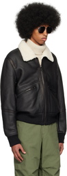 Belstaff Black Tracer Shearling Jacket