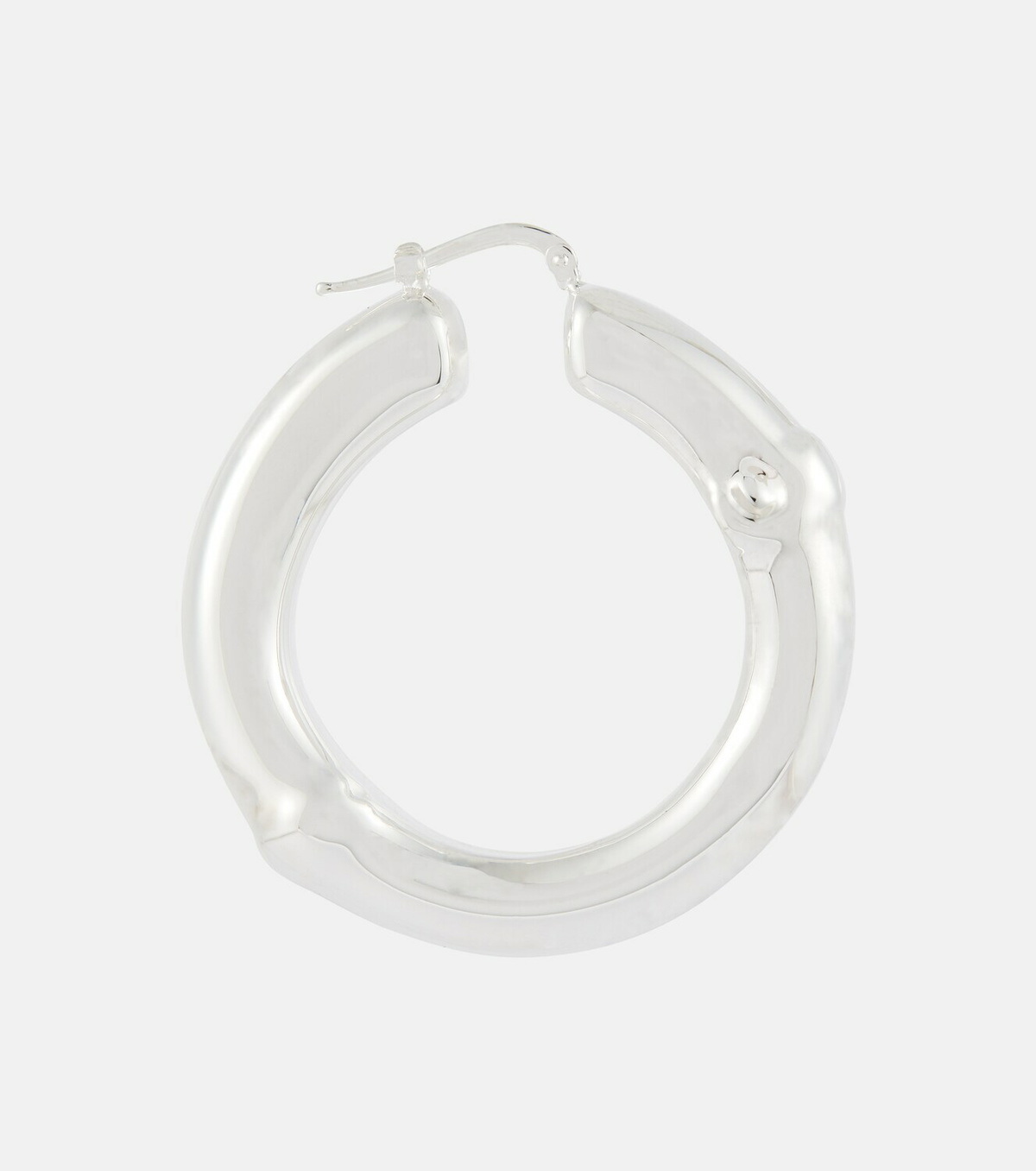Jil Sander Small Bamboo hoop earrings Jil Sander