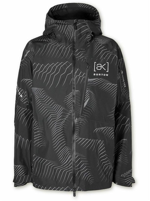 Photo: BURTON - [ak] Cyclic Recycled GORE‑TEX® Hooded Ski Jacket - Black