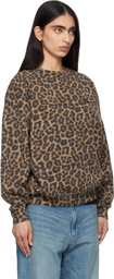 ANINE BING Brown Miles Sweatshirt