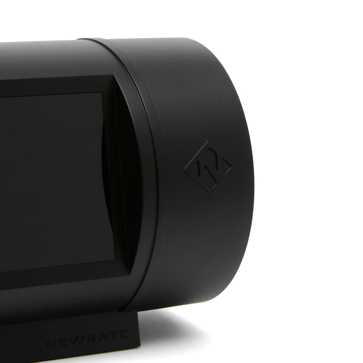 Newgate Clocks Pil LED Alarm Clock in Black 