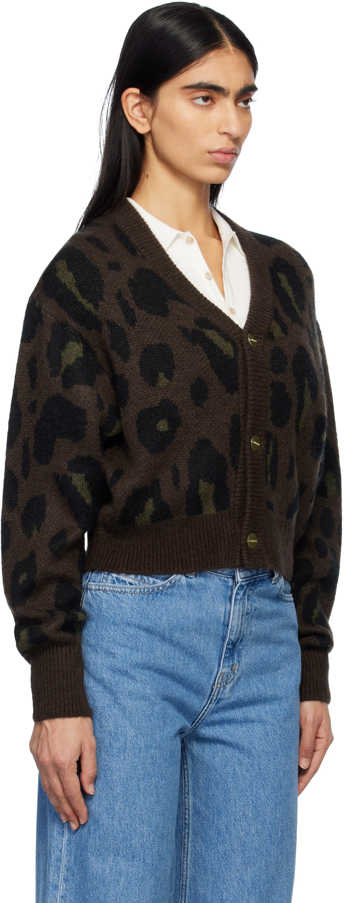 Carhartt Work In Progress Brown Merton Cardigan Carhartt WIP