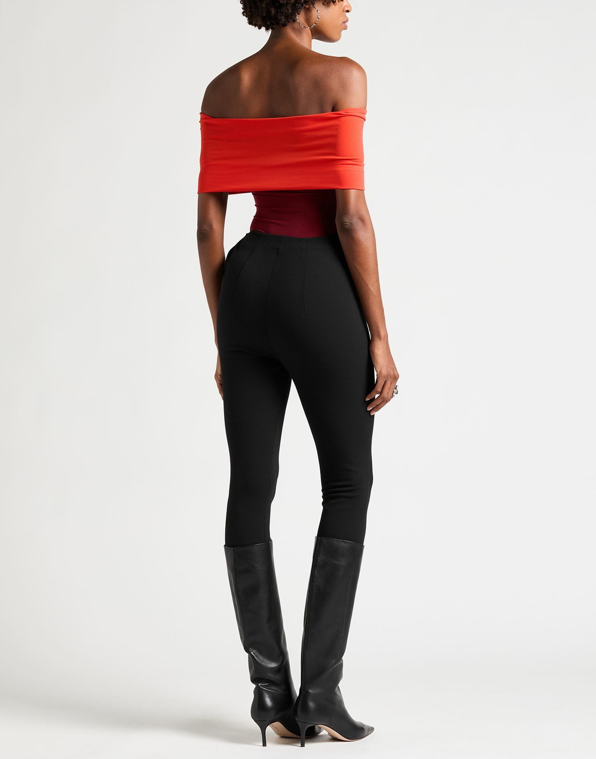 Wolford Womens Bodysuit in Tomato red