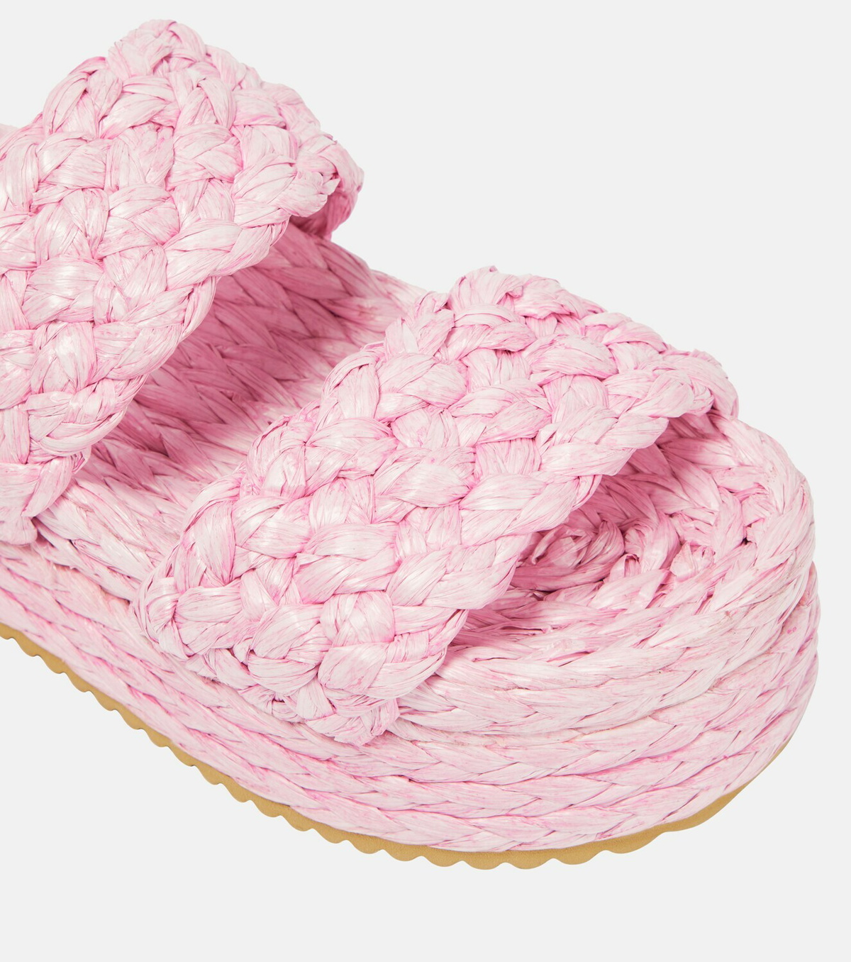 Dodo Bar Or Platform raffia sandals Dodo Bar Or