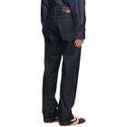 Dries Van Noten Blue Straight Jeans