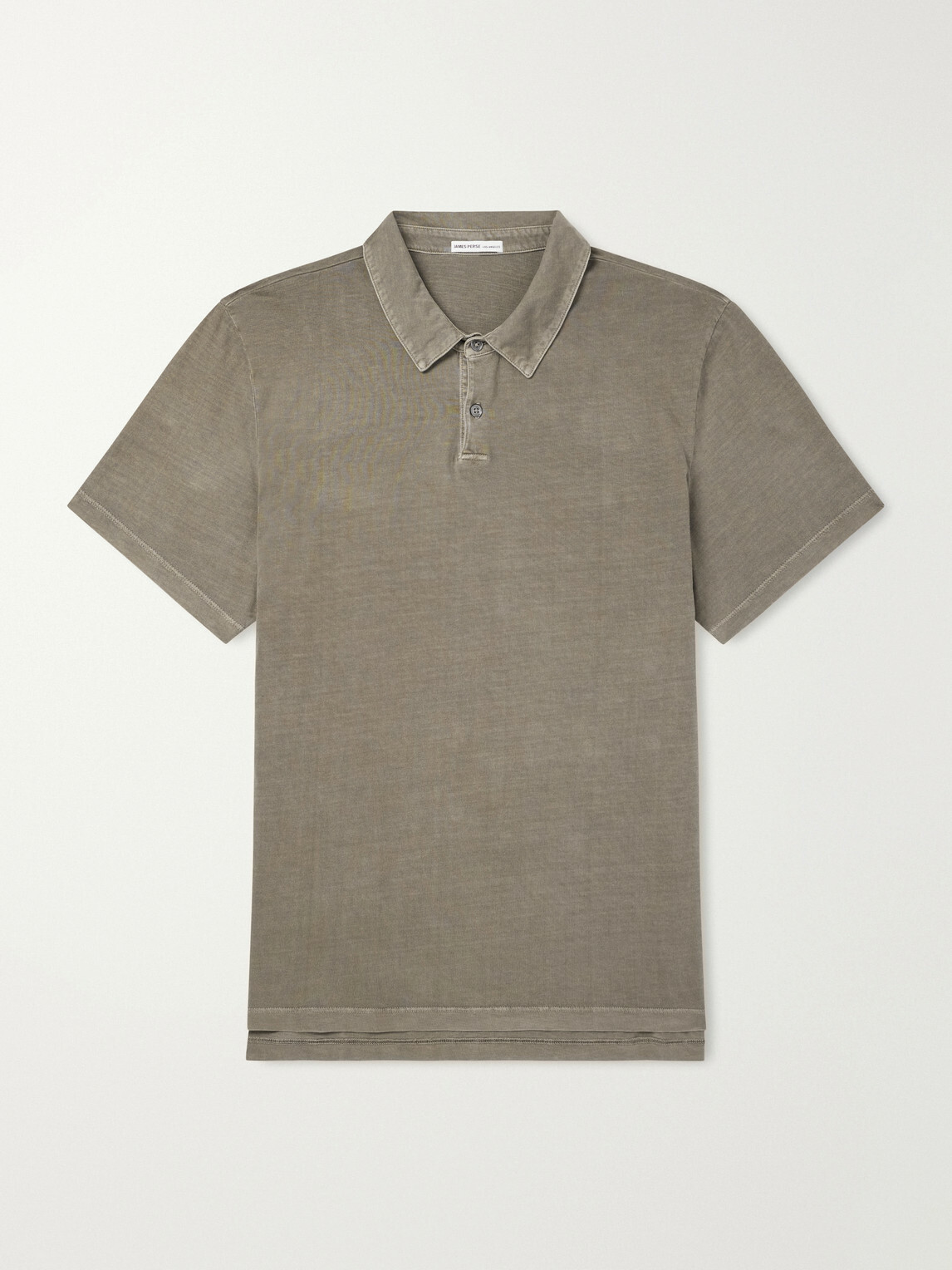 James Perse - Supima Cotton-Jersey Polo Shirt - Green