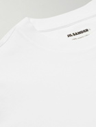 Jil Sander - Set of Three Organic Cotton-Jersey T-Shirt - White
