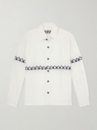 Kartik Research - Embroidered Linen Shirt - Neutrals