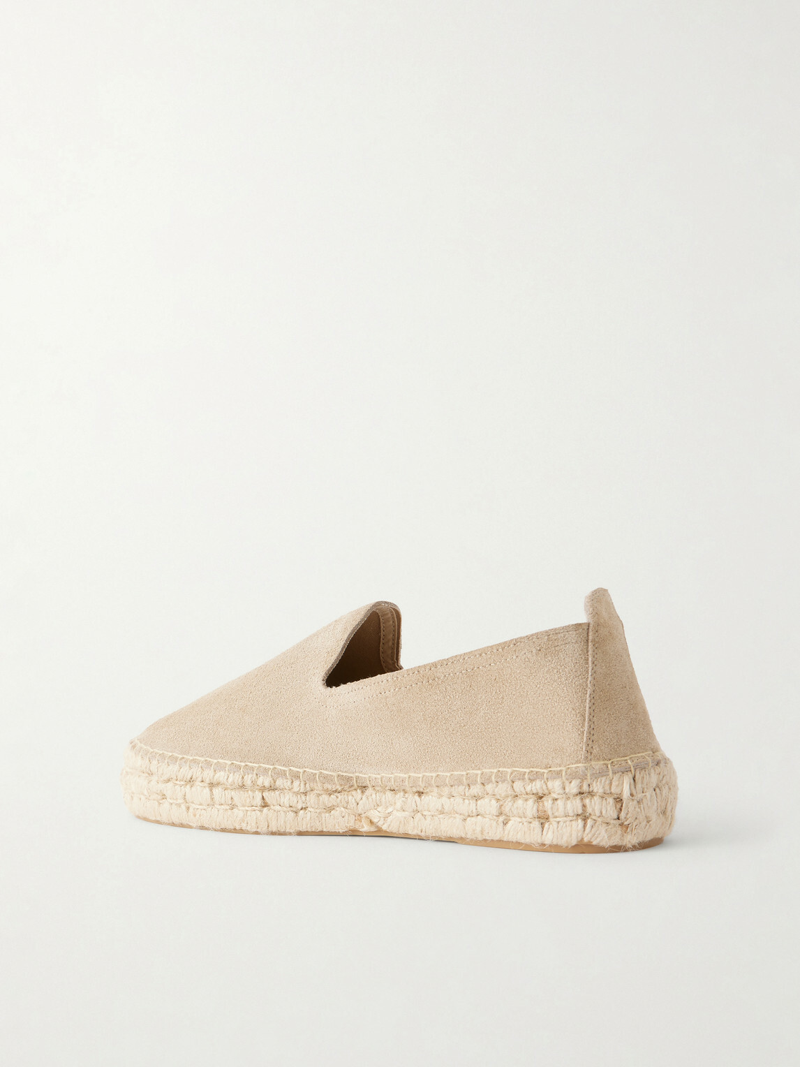 MORJAS - The Espadrille Suede Espadrilles - Neutrals