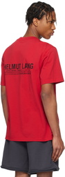 Helmut Lang Red River Postcard T-shirt