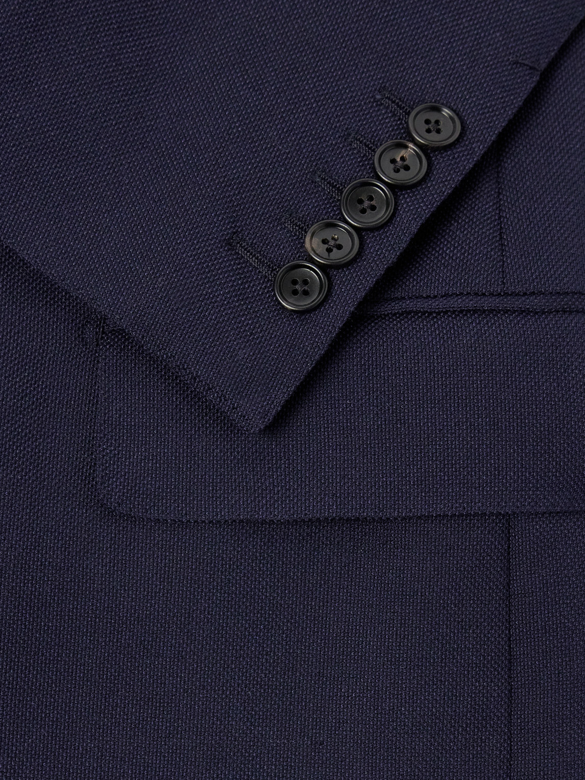 TOM FORD - Atticus Double-Breasted Wool and Mohair-Blend Blazer - Blue