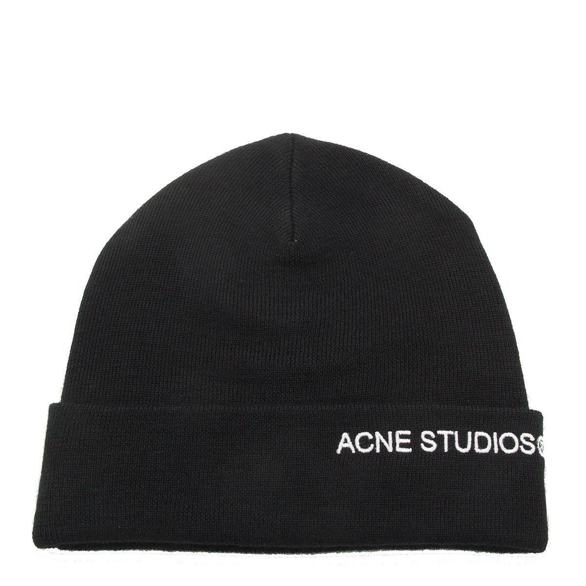 Acne Studios Kids Red Patch Beanie Acne Studios