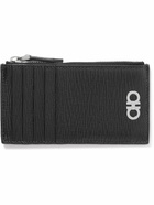 Salvatore Ferragamo - Logo-Embellished Textured-Leather Cardholder