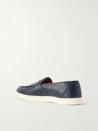 George Cleverley - Joey Deerskin Penny Loafers - Blue