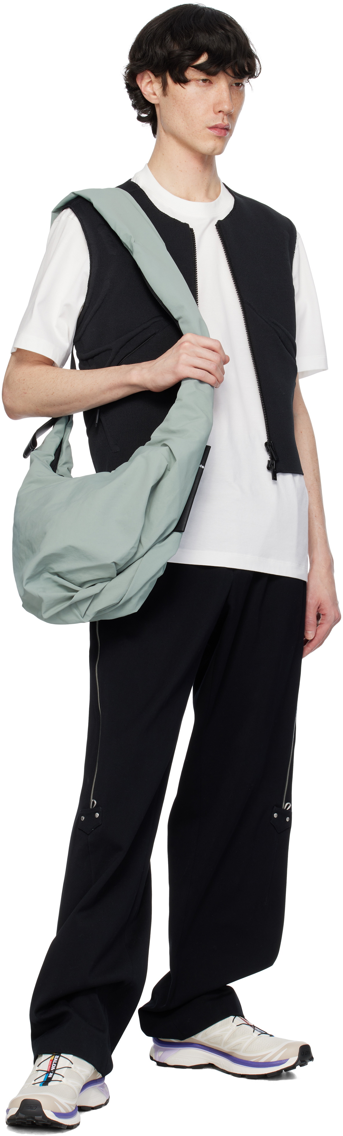 Côte&Ciel Green Hyco S Smooth Bag