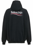 BALENCIAGA - Large Fit Cotton Sweatshirt Hoodie