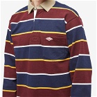 Battenwear Men's Pocket Rugby Shirt in Prep School Stripe