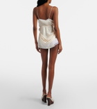 Magda Butrym Lace-trimmed minidress