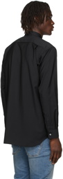 Comme des Garçons Shirt Black Wool Forever Shirt