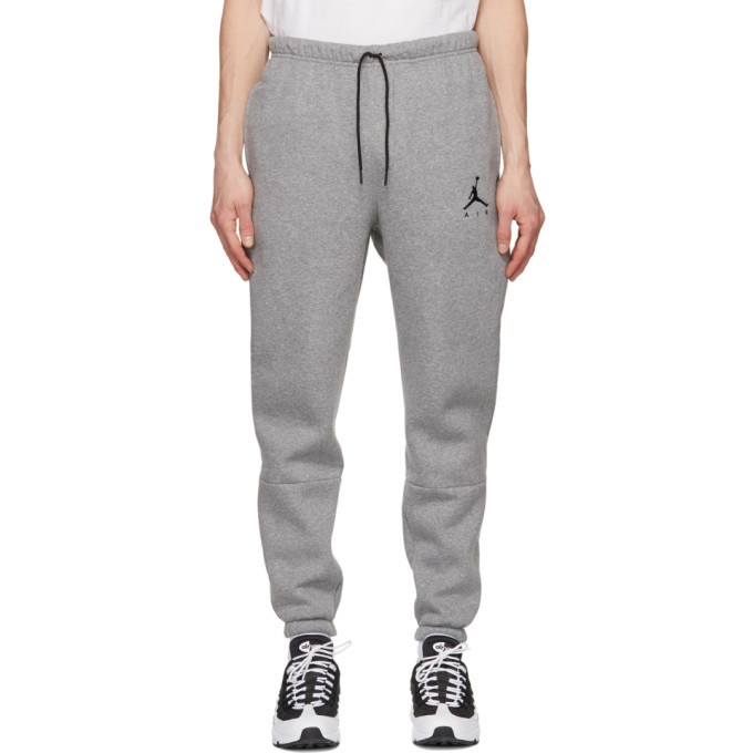 Photo: Nike Jordan Grey Fleece Jumpman Air Sweatpants