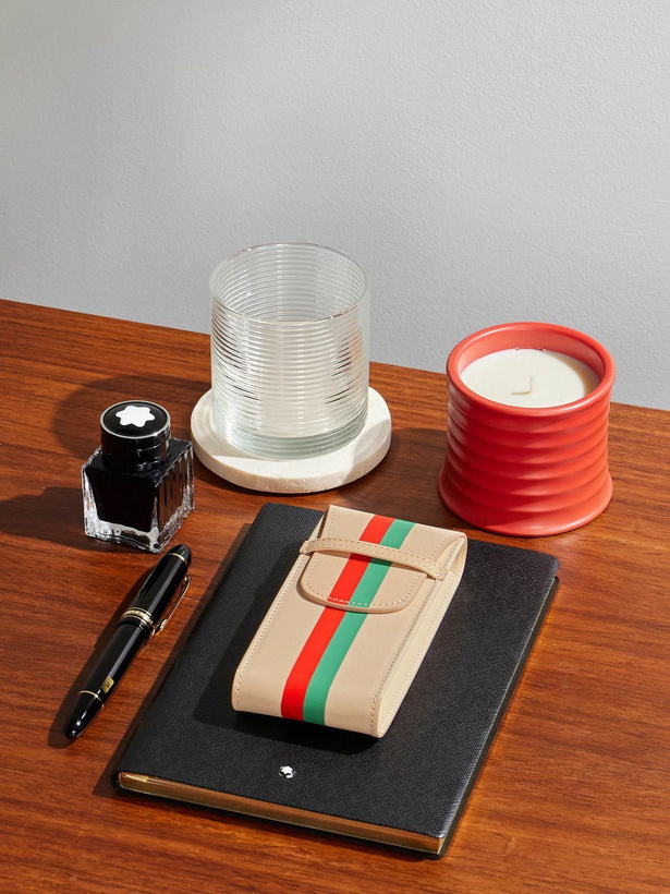 Photo: Rapport London - laCalifornienne Striped Leather Watch Pouch