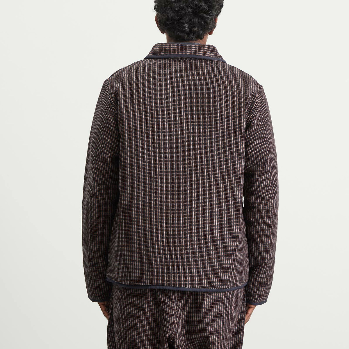 Kardo Men's Paris Quilted Workwear Jacket in Ganache