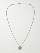 Alice Made This - Dot Sterling Silver and Steel Pendant Necklace