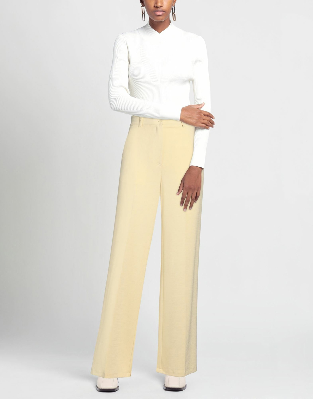 Jucca Womens Pants in Yellow