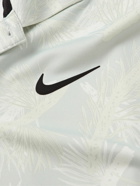 Nike Golf - Tour Printed Dri-FIT Golf Polo Shirt - White