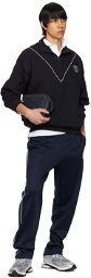 Lacoste Navy Loose-Fit Sweatshirt