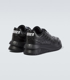 Versace Greca Odissea leather sneakers