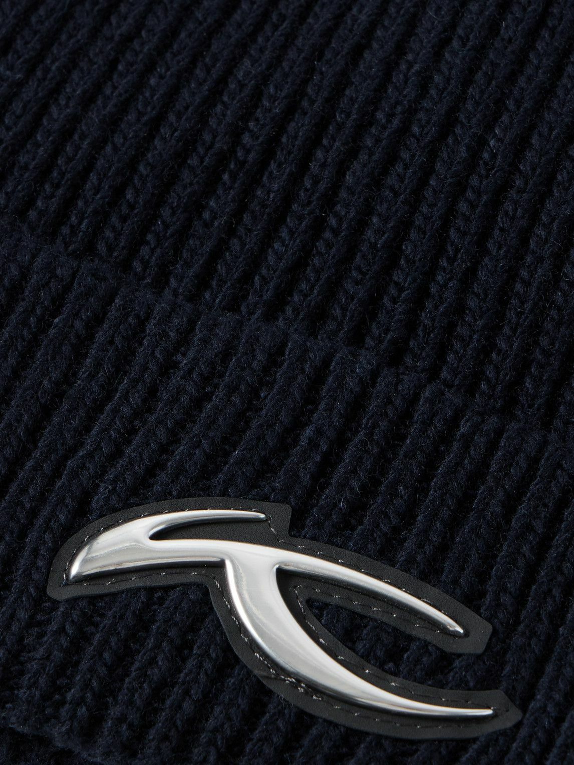 Kjus - Logo-Appliquéd Ribbed-Knit Beanie