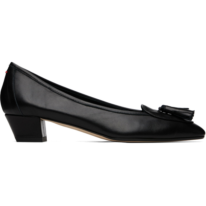 Photo: Aeyde Black Valentine Tassel Heels