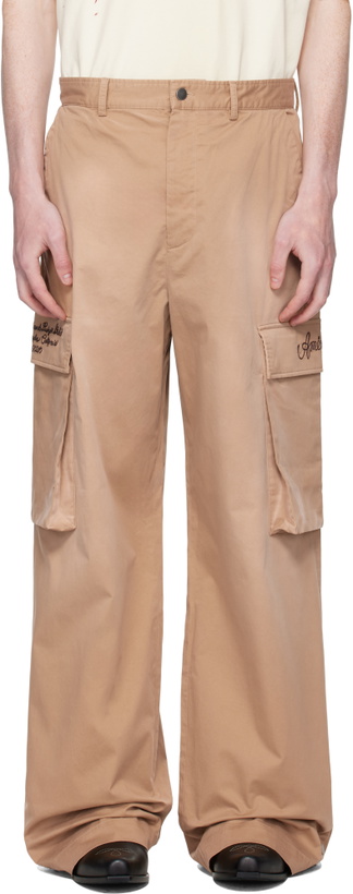 Photo: AMIRI Tan 'AMIRI' Cargo Pants
